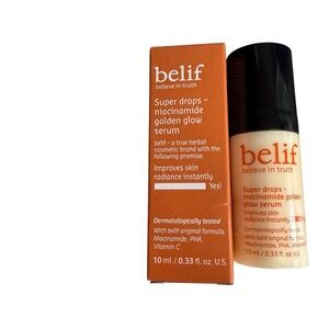Belif Super Drops Niacinamide Golden Glow Serum